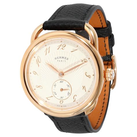 gold hermes mens watch|hermes unisex 21010.